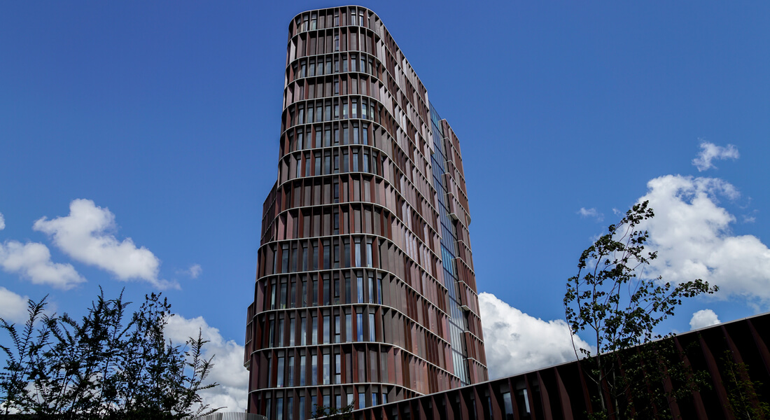 Horizontal photo of the Mærsk Tower